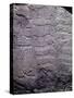 Italy, Lombardy, Camonica Valley, Petroglyphs on Rock-null-Stretched Canvas