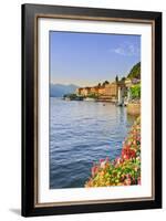 Italy, Lombardy, Como District. Como Lake, Bellagio.-Francesco Iacobelli-Framed Photographic Print