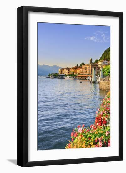 Italy, Lombardy, Como District. Como Lake, Bellagio.-Francesco Iacobelli-Framed Photographic Print