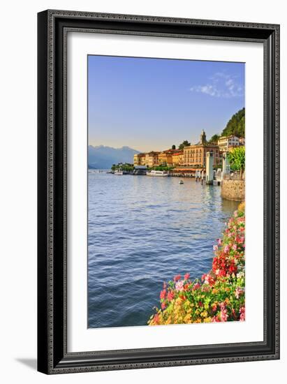 Italy, Lombardy, Como District. Como Lake, Bellagio.-Francesco Iacobelli-Framed Photographic Print