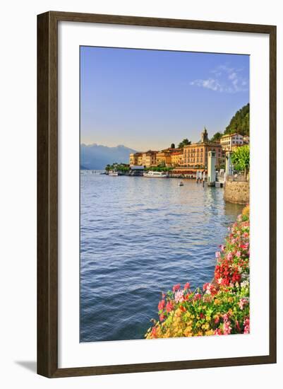 Italy, Lombardy, Como District. Como Lake, Bellagio.-Francesco Iacobelli-Framed Photographic Print