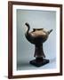 Italy, Lombardy, Lamp Made from Dark Terracotta, from Golasecca Culture-null-Framed Giclee Print