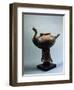 Italy, Lombardy, Lamp Made from Dark Terracotta, from Golasecca Culture-null-Framed Giclee Print