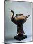Italy, Lombardy, Lamp Made from Dark Terracotta, from Golasecca Culture-null-Mounted Giclee Print
