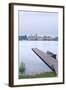 Italy, Lombardy, Mantova District, Mantua, View Towards the Town and Lago Inferiore, Mincio River.-Francesco Iacobelli-Framed Photographic Print