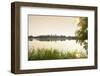 Italy, Lombardy, Mantova District, Mantua, View Towards the Town and Lago Inferiore, Mincio River.-Francesco Iacobelli-Framed Photographic Print