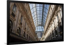 Italy, Lombardy, Milan. Galleria Vittorio Emanuele II, shopping mall completed in 1867.-Alan Klehr-Framed Photographic Print