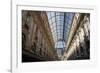 Italy, Lombardy, Milan. Galleria Vittorio Emanuele II, shopping mall completed in 1867.-Alan Klehr-Framed Photographic Print