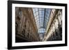 Italy, Lombardy, Milan. Galleria Vittorio Emanuele II, shopping mall completed in 1867.-Alan Klehr-Framed Photographic Print