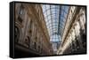 Italy, Lombardy, Milan. Galleria Vittorio Emanuele II, shopping mall completed in 1867.-Alan Klehr-Framed Stretched Canvas