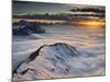 Italy, Lombardy, Stilfser Joch National Park, View from Monte Scorluzzo in Direction Engadin, Sun-Rainer Mirau-Mounted Photographic Print