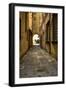 Italy, Lucca, alleyway-George Theodore-Framed Photographic Print