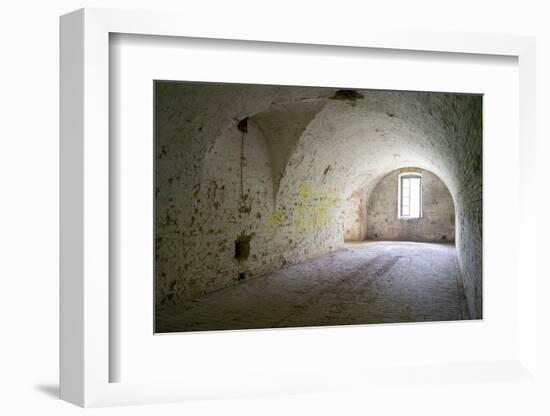 Italy, Mantua-Mantova, Forte Di Pietole Interior Room-Michele Molinari-Framed Photographic Print