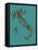 Italy Map 2-Mark Ashkenazi-Framed Stretched Canvas