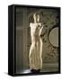 Italy, Marble Statue Representing Young Man, Found in Mothia-null-Framed Stretched Canvas