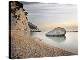 Italy, Marche, Ancona District, Parco Del Conero, Numana, the Beach-Francesco Iacobelli-Stretched Canvas