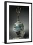 Italy, Marche, Picene Bronze Helmet with an Iron Crest-null-Framed Giclee Print