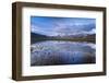 Italy, Marche, Sibillini National Park, Pian Grande with Redentore Mountain in the Background.-Luca Giustozzi-Framed Photographic Print