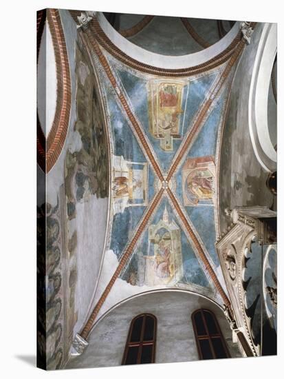 Italy, Milan Basilica of Sant Eustorgio Decorations-null-Stretched Canvas