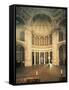 Italy, Milan, Basilica of St Lawrence, Central Aisle Seen from High Altar-null-Framed Stretched Canvas