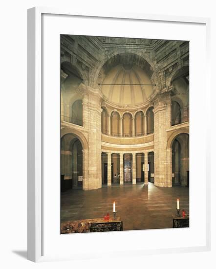 Italy, Milan, Basilica of St Lawrence, Central Aisle Seen from High Altar-null-Framed Giclee Print