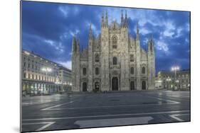 Italy, Milan, Cathedral Duomo di Milano at Dawn-Rob Tilley-Mounted Photographic Print