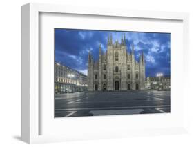 Italy, Milan, Cathedral Duomo di Milano at Dawn-Rob Tilley-Framed Photographic Print