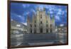 Italy, Milan, Cathedral Duomo di Milano at Dawn-Rob Tilley-Framed Photographic Print