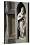 Italy, Milan, Cathedral, Gothic, Exterior, Detail, Façade-null-Stretched Canvas