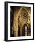 Italy, Milan Cathedral, Interior Detail with Renaissance Statue-null-Framed Giclee Print