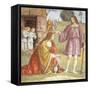 Italy, Milan, Church of Saint Maurice Al Monastero Maggiore-Bernardino Luini-Framed Stretched Canvas