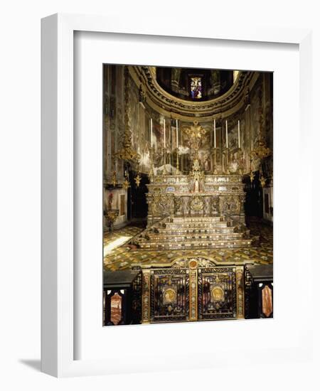 Italy, Milan, Church of St Alexander in Zebedia, High Altar-Giovanni Biasin-Framed Giclee Print