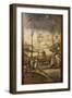 Italy, Milan, Church of St Mary the Gracious, Old Sacristy, Crossing the Jordan River with the Ark-null-Framed Giclee Print