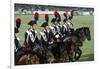 Italy, Milan, Civic Arena, Carousel of Police on Horseback-null-Framed Giclee Print