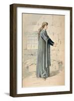 Italy, Milan, Costume Sketch for Margherita in Jail-null-Framed Giclee Print