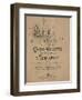 Italy, Milan, Frontispiece of the Nutcracker, Suite for a Large Orchestra-null-Framed Giclee Print