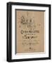 Italy, Milan, Frontispiece of the Nutcracker, Suite for a Large Orchestra-null-Framed Giclee Print