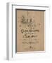 Italy, Milan, Frontispiece of the Nutcracker, Suite for a Large Orchestra-null-Framed Giclee Print