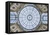 Italy, Milan, Galleria Vittorio Emanuele II Ceiling-Rob Tilley-Framed Stretched Canvas