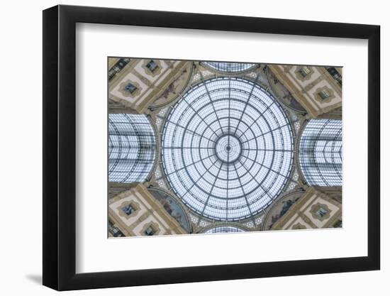 Italy, Milan, Galleria Vittorio Emanuele II Ceiling-Rob Tilley-Framed Photographic Print