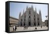 Italy, Milan, Milan Cathedral, Facade-Samuel Magal-Framed Stretched Canvas