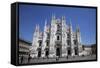 Italy, Milan, Milan Cathedral, Facade-Samuel Magal-Framed Stretched Canvas