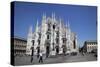 Italy, Milan, Milan Cathedral, Facade-Samuel Magal-Stretched Canvas