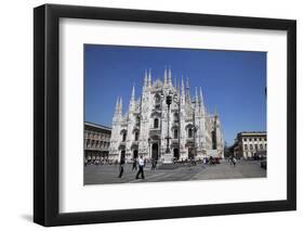 Italy, Milan, Milan Cathedral, Facade-Samuel Magal-Framed Photographic Print