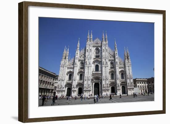 Italy, Milan, Milan Cathedral, Facade-Samuel Magal-Framed Photographic Print