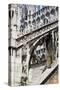 Italy, Milan, Milan Cathedral, Flying Buttresses-Samuel Magal-Stretched Canvas