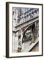 Italy, Milan, Milan Cathedral, Flying Buttresses-Samuel Magal-Framed Photographic Print