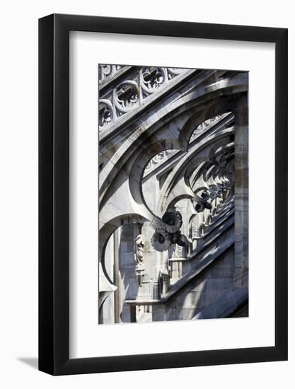 Italy, Milan, Milan Cathedral, Flying Buttresses-Samuel Magal-Framed Photographic Print