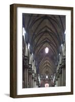 Italy, Milan, Milan Cathedral, Nave-Samuel Magal-Framed Photographic Print