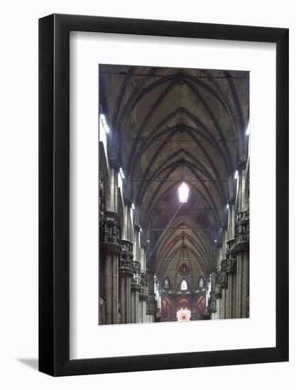 Italy, Milan, Milan Cathedral, Nave-Samuel Magal-Framed Photographic Print